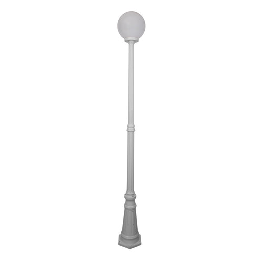 Domus Siena - 25cm Single Sphere Tall Traditional Post