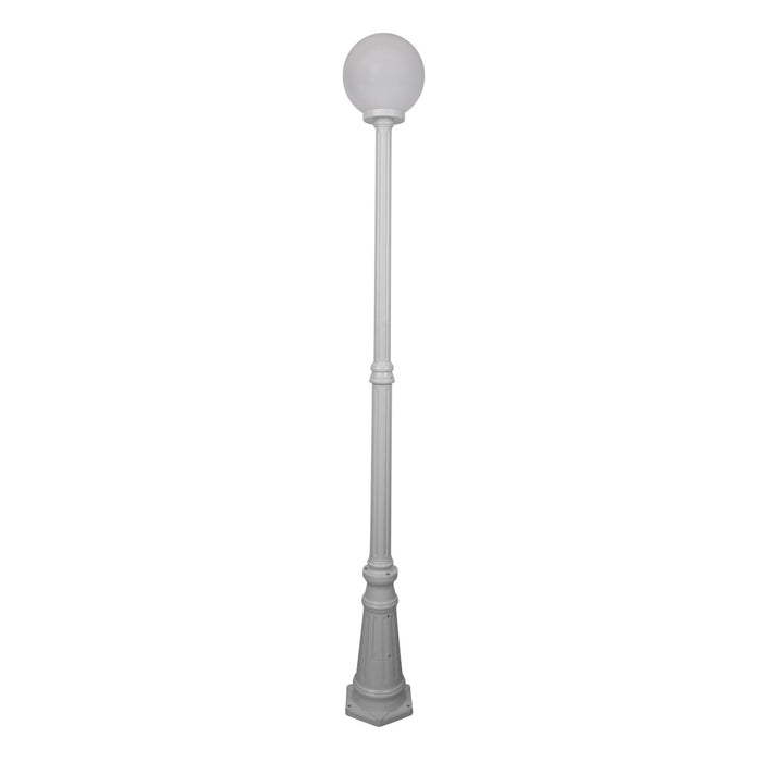 Domus Siena - 25cm Single Sphere Tall Traditional Post