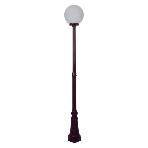 Domus Siena - 30cm Single Sphere Tall Traditional Post