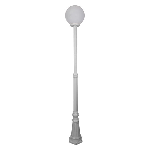 Domus Siena - 30cm Single Sphere Tall Traditional Post