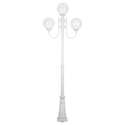 Domus Lisbon - 25cm Sphere Triple Head Taller Traditional Post