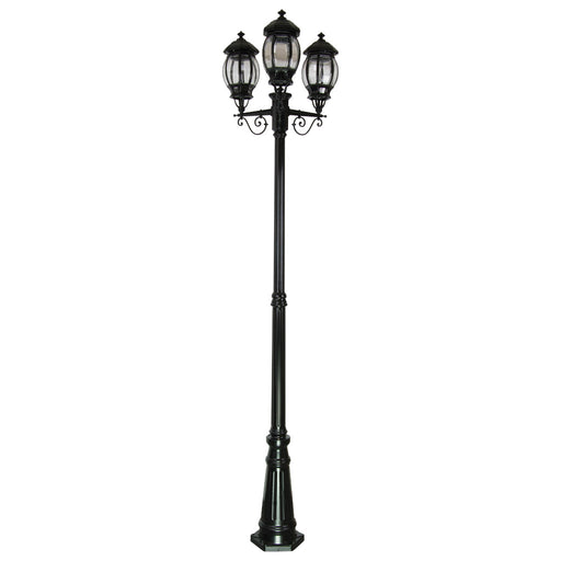 Domus Vienna - Triple Head Tall Traditional Post