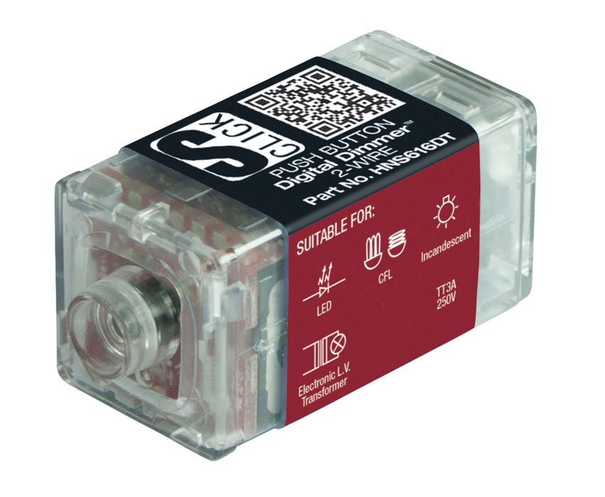 S Click Push Button Digital On/Off Dimmer For Saturn Series