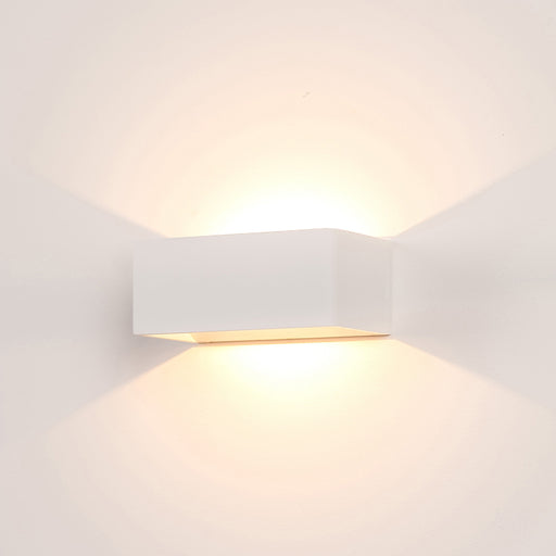 Mia TRI Colour LED Up & Down Wall Light White