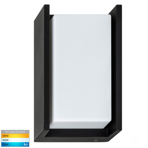 Nepean TRI Colour LED Wall Light Black