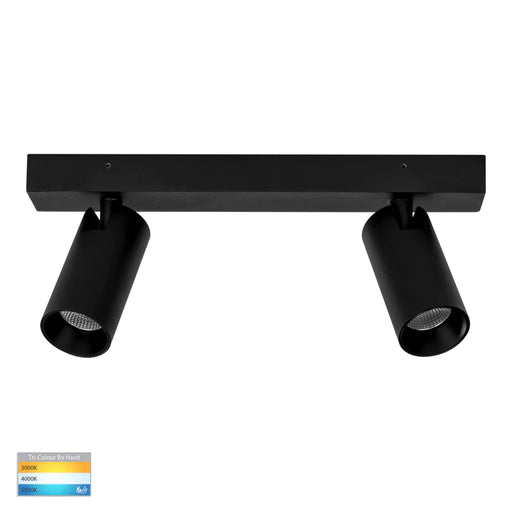 Revo 2 Light TRI Colour LED Bar Light Aluminium Black