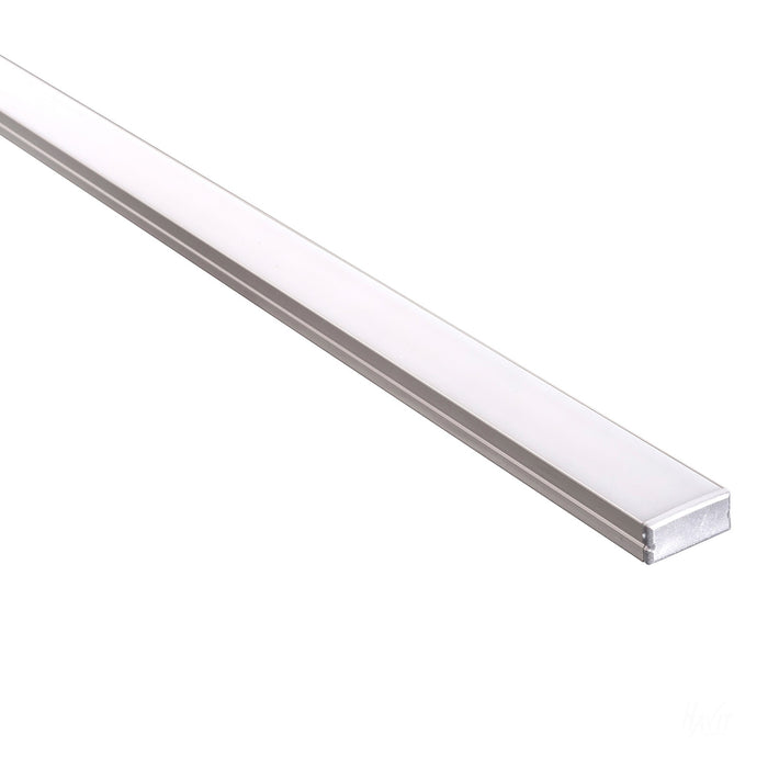 Havit Aluminium Profile For LED Strip 23x10mm Shallow Double Square 1M