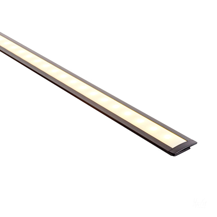 Havit Aluminium Profile For LED Strip 25x9mm Shallow Square Winged 3M