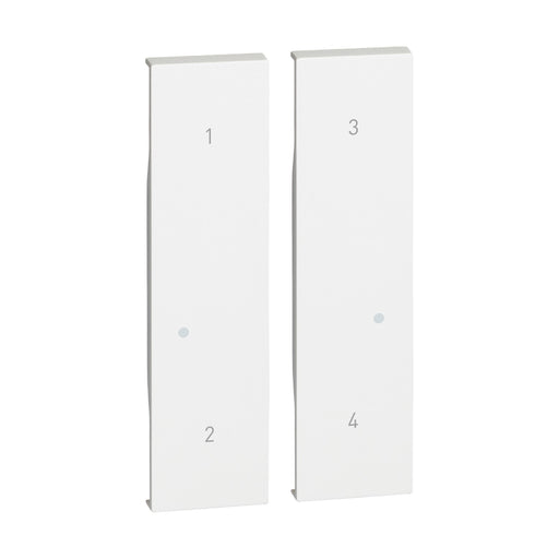 BTicino Living Now With Netatmo | Cover For Wireless 4 Scenario Switch