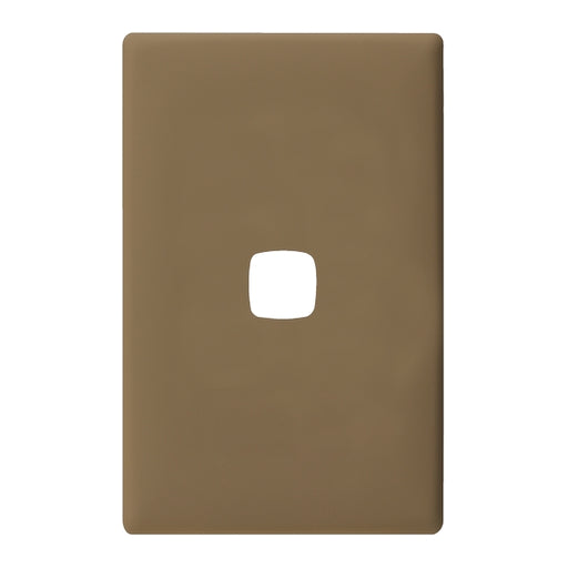 HPM Linea 1 Gang Switch - Cover Plate Only, Variety of Finishes