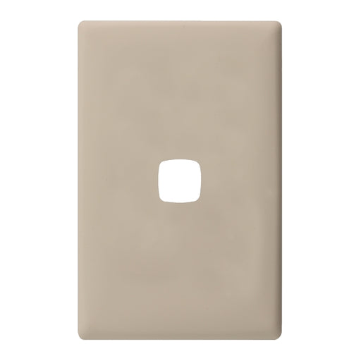 HPM Linea 1 Gang Switch - Cover Plate Only, Variety of Finishes