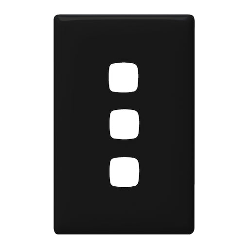 HPM Linea 3 Gang Grid And Plate Assembly