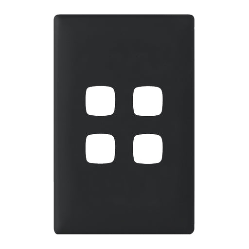 HPM Linea 4 Gang Switch - Cover Plate Only, Variety of Finishes