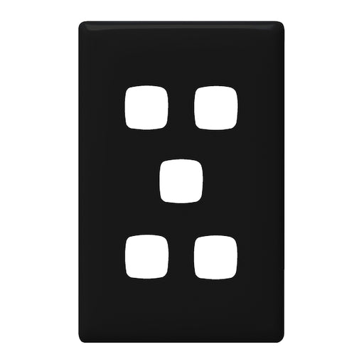 HPM Linea 5 Gang Grid And Plate Assembly