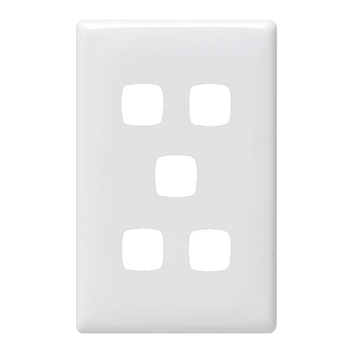 HPM Linea 5 Gang Grid And Plate Assembly