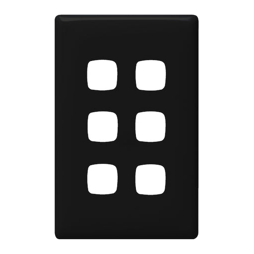 HPM Linea 6 Gang Grid And Plate Assembly