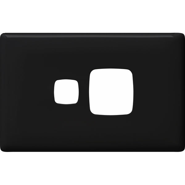 HPM Linea Single Switch Socket - Cover Plate Only, Variety of Finishes