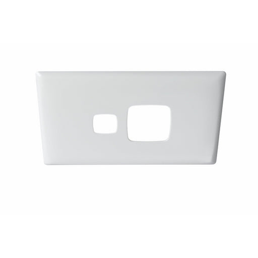 HPM Linea Single Switch Socket - Cover Plate Only, Variety of Finishes