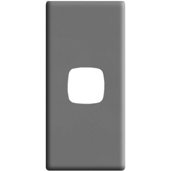 HPM Linea 1 Gang Architrave Switch - Cover Plate Only, 9 Colour Finishes