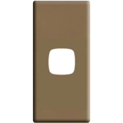 HPM Linea 1 Gang Architrave Switch - Cover Plate Only, Variety of Finishes