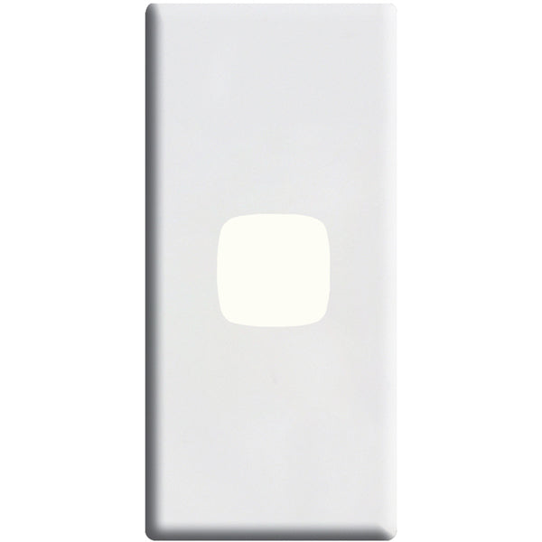 HPM Linea 1 Gang Architrave Switch - Cover Plate Only, 9 Colour Finishes