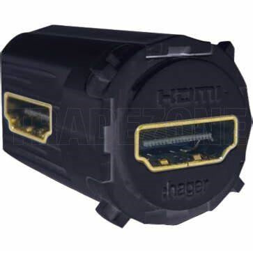 Hager Audio Connectors HDMI Mechanism