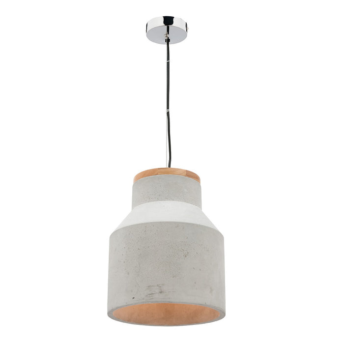 Moby Timber & Concrete Pendant Large