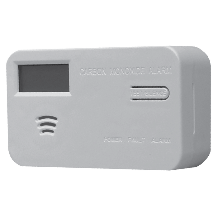 RED 9V Battery Carbon Monoxide Alarm Mini