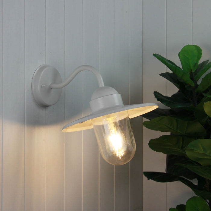 Alley Retro Angled Outdoor Wall Light