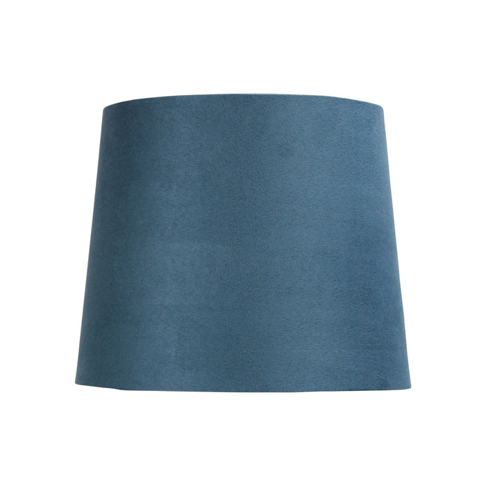 Faux-Suede Hard-Backed Tapered Lamp Shade (27cm)