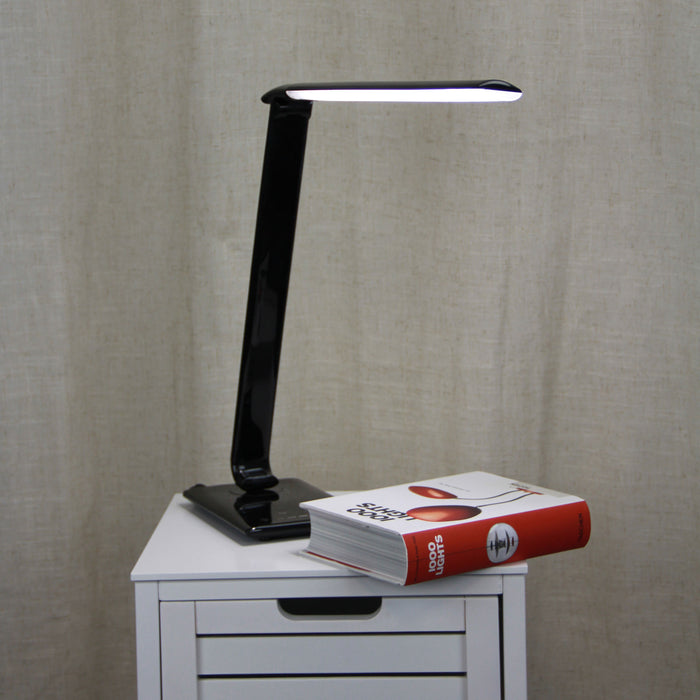 Luke Touch Dimming LED Lamp With USB Port