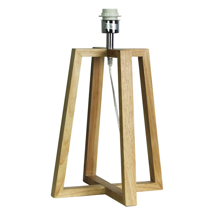 Malmo Timber Table Lamp Base Only