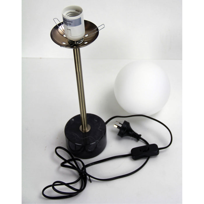 Milton | Classic Marble Art Deco Table Lamp