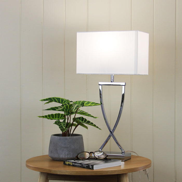 Chi - Stylish Bedside Table Lamp