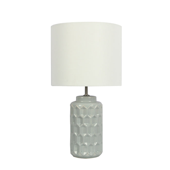 Helge | Geometric Ceramic Table Lamp