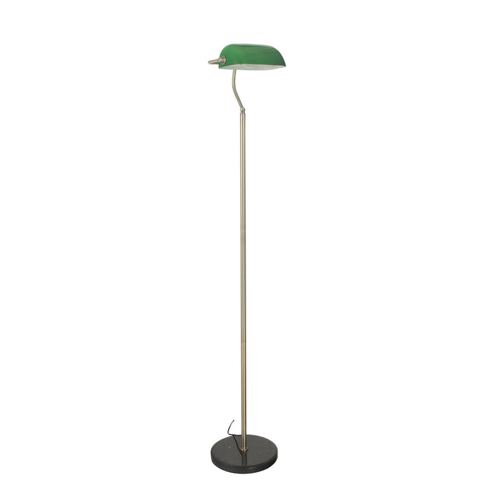 Bankers Traditional Switched Floor Lamp