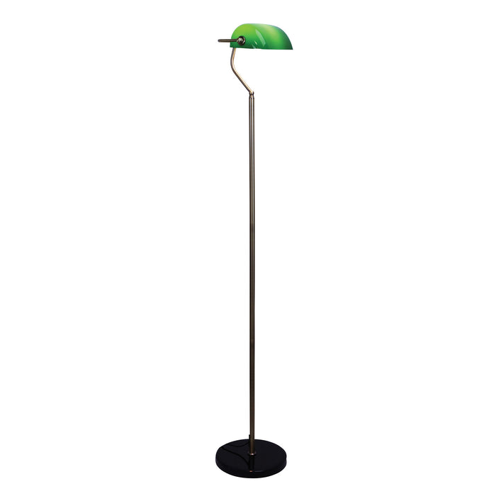 Bankers Traditional Switched Floor Lamp