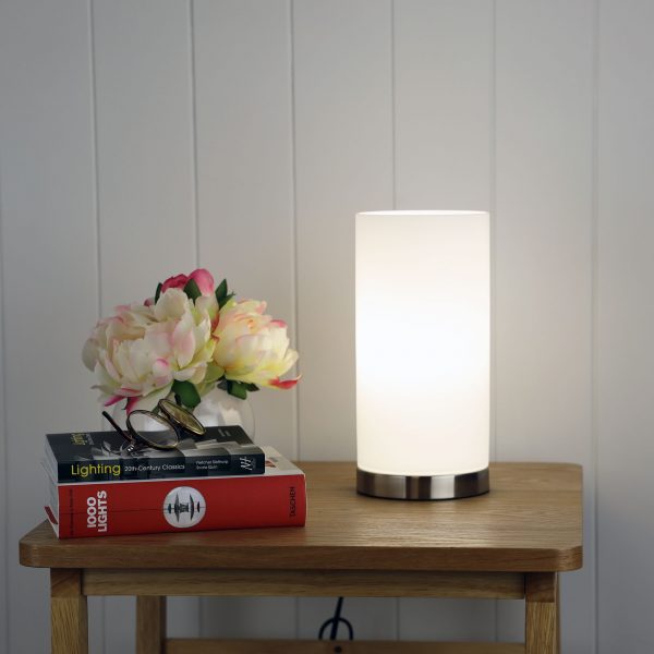 Pablo Cylindrical Touch Table Lamp