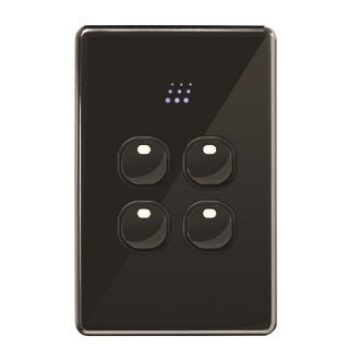 Powermesh 4 Button Multi Purpose Switch Vertical 5AX