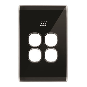 Powermesh 4 Button Switch Cover (To Suit 4 Button Multi Purpose Switches)