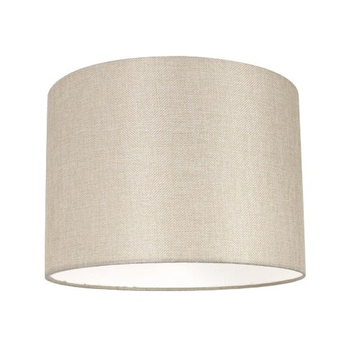 Linen Drum Lamp Shade (32cm)