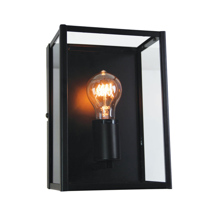 Eaton Urban Retro Wall Light With Clear Glass