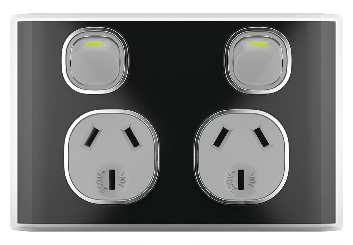 Trader Snow Leopard Light Switches | Snow Leopard Power Points — TEDS