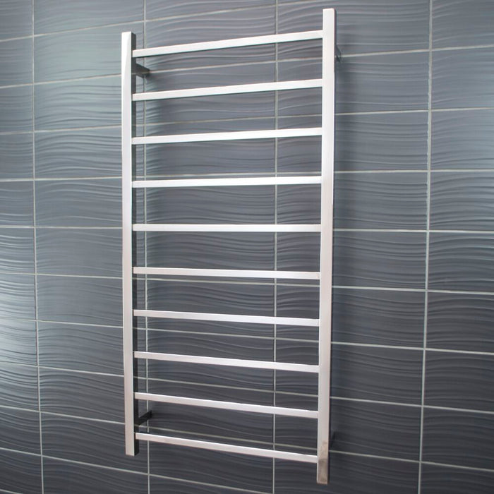 10 Bar Square Ladder Heated Towel Rail (STR02)