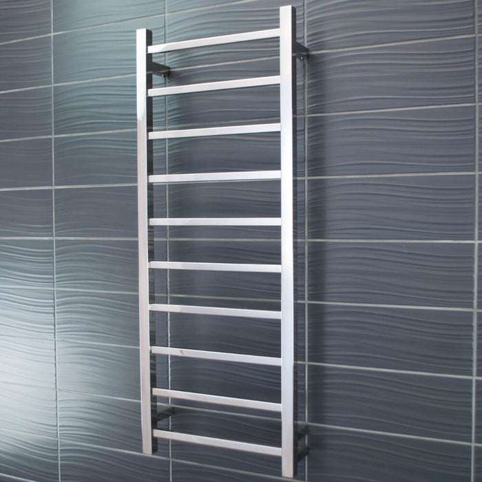 10 Bar Square Ladder Heated Towel Rail (STR430)