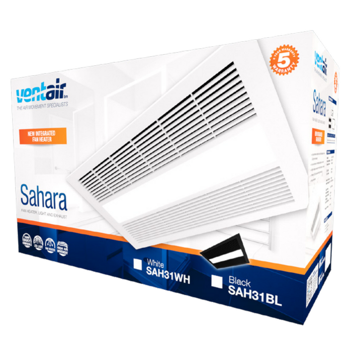 Ventair Sahara 4 in 1 Fan, Heat, Light & Exhaust