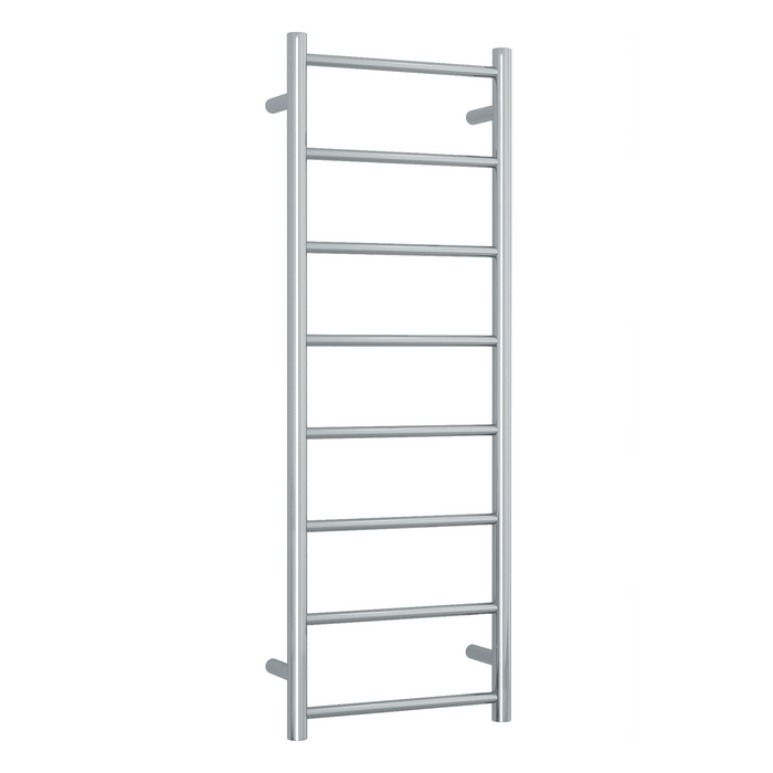 8 Bar Straight Round Ladder Heated Towel Rail (SR17M)