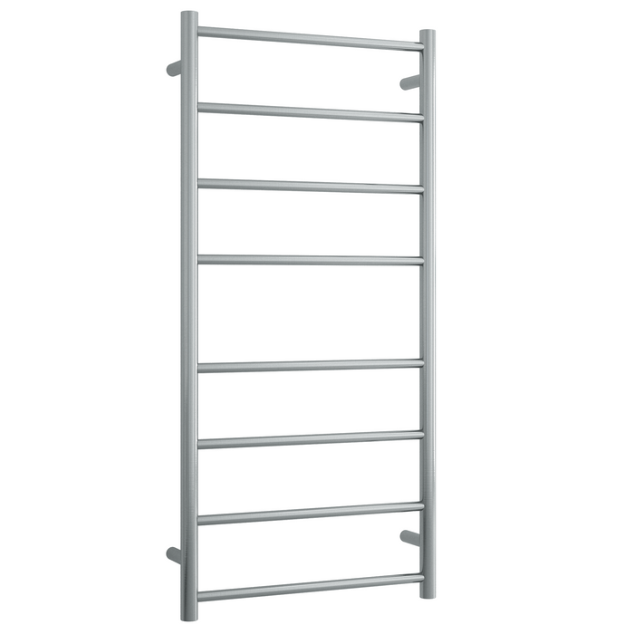 8 Bar Straight Round Ladder Heated Towel Rail (SRB27M)