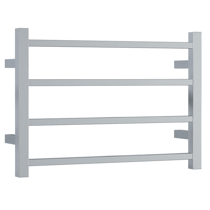 4 Bar Straight Square Ladder Heated Towel Rail (SS40M)