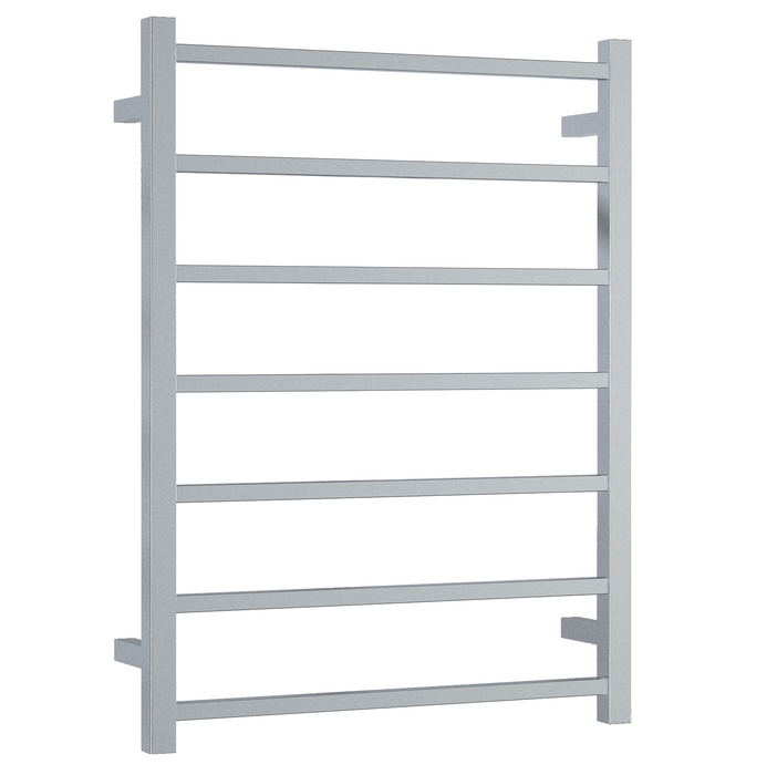 7 Bar Straight Square Ladder Heated Towel Rail (SS44M)